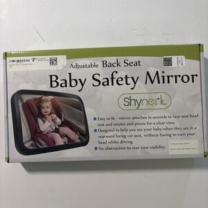 Shynerk Baby Car Mirror Safety Easy Fit No Obstruction To Rear View Visibility